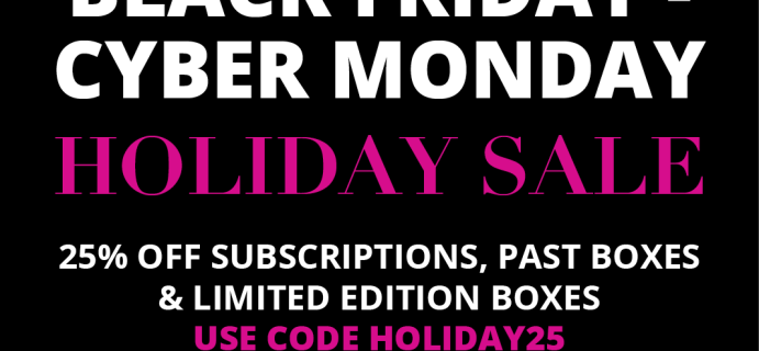 Cocotique Cyber Monday 2020 Sale: Get 25% Off ALL Subscriptions & Past Boxes + FREE Box Deal!