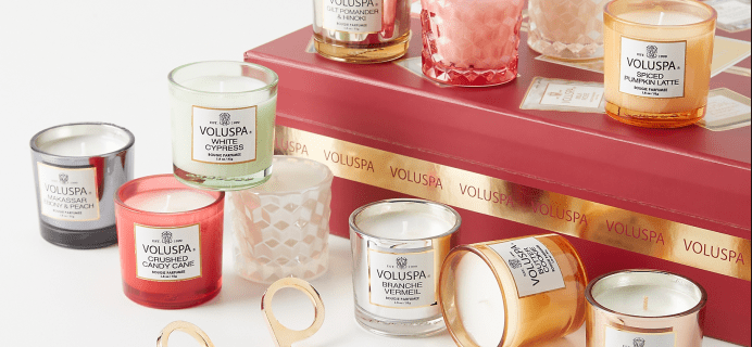 Voluspa 12 Day Candle Gifting Advent Calendar Black Friday Deal – Save 30%!