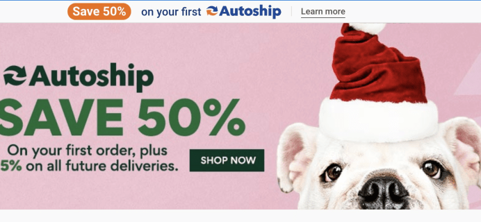 Chewy Black Friday Deal: 50% Off Your First Autoship Purchase!