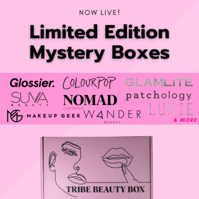 Tribe Beauty Box Cyber Monday Mystery Boxes Available!