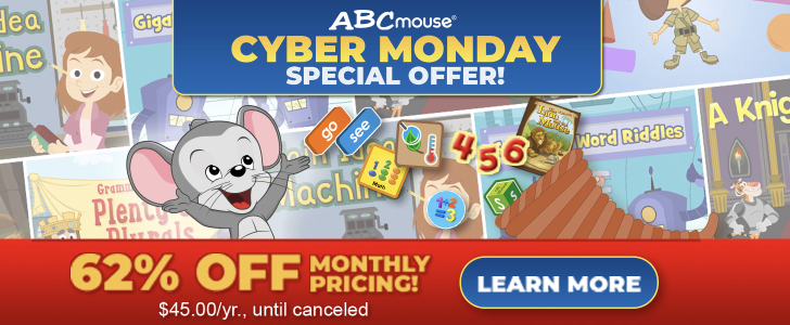 ABCmouse Cyber Monday Deal: Get 1 Year of ABCmouse for $45 ...
