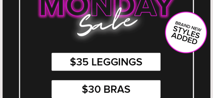 YogaClub Cyber Monday Sale! Get $35 Leggings, $30 Bras, $25 Tops