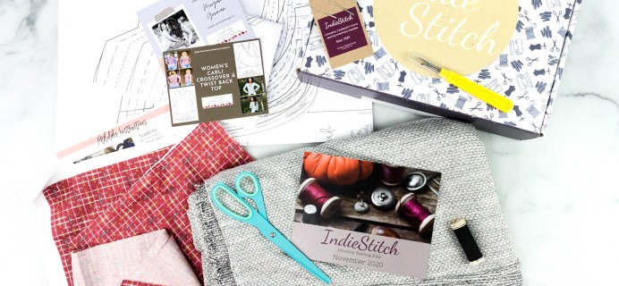 IndieStitch Cyber Monday Deal: First Sewing Subscription Box Just $25!