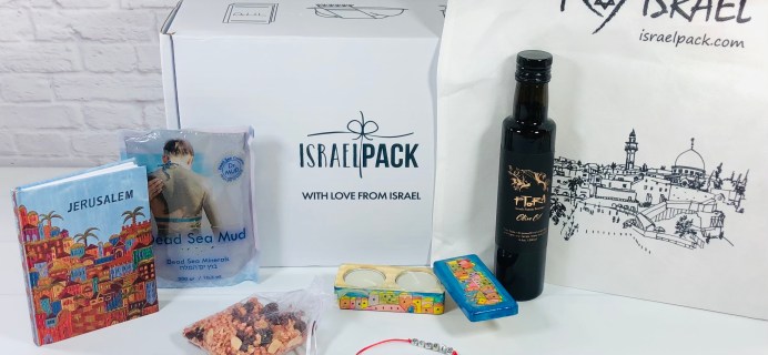 Israel Pack October 2020 Subscription Box Review + Coupon!