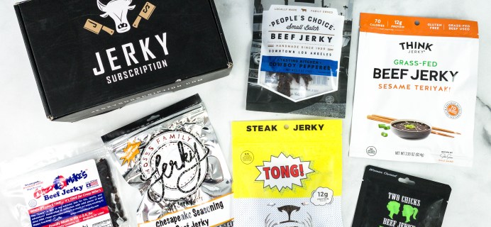 Jerky Subscription New Member Box Review + Coupon