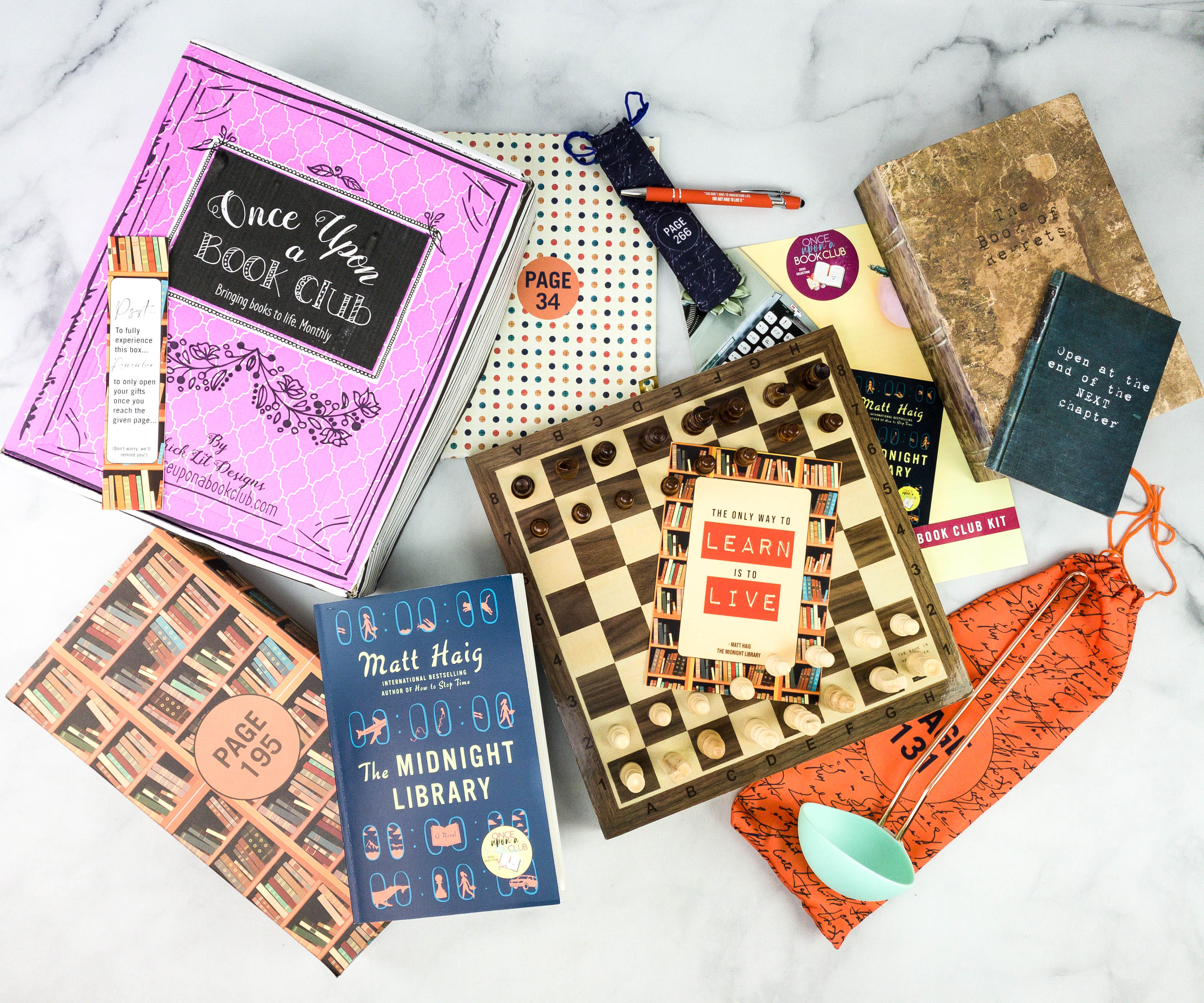 Book Subscription Boxes & Bookish Gifts - Once Upon a Book Club