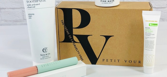 Petit Vour November 2020 Subscription Box Review & Coupon