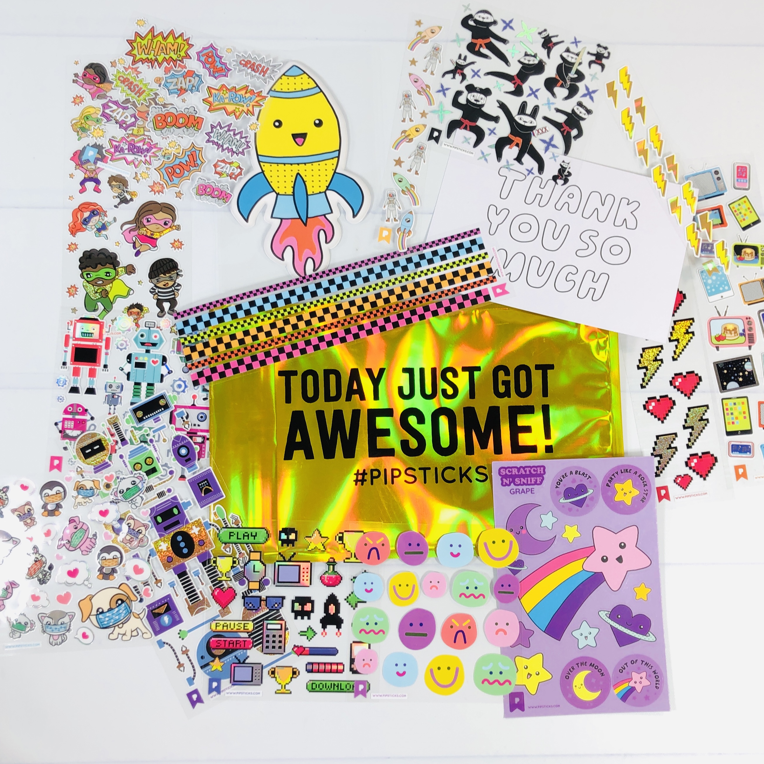 Pipsticks Kids Club Classic November 2020 Subscription Box Review + Coupon!  - Hello Subscription