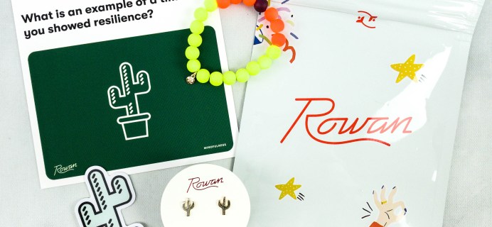 Rowan Earring Club November 2020 Subscription Box Review