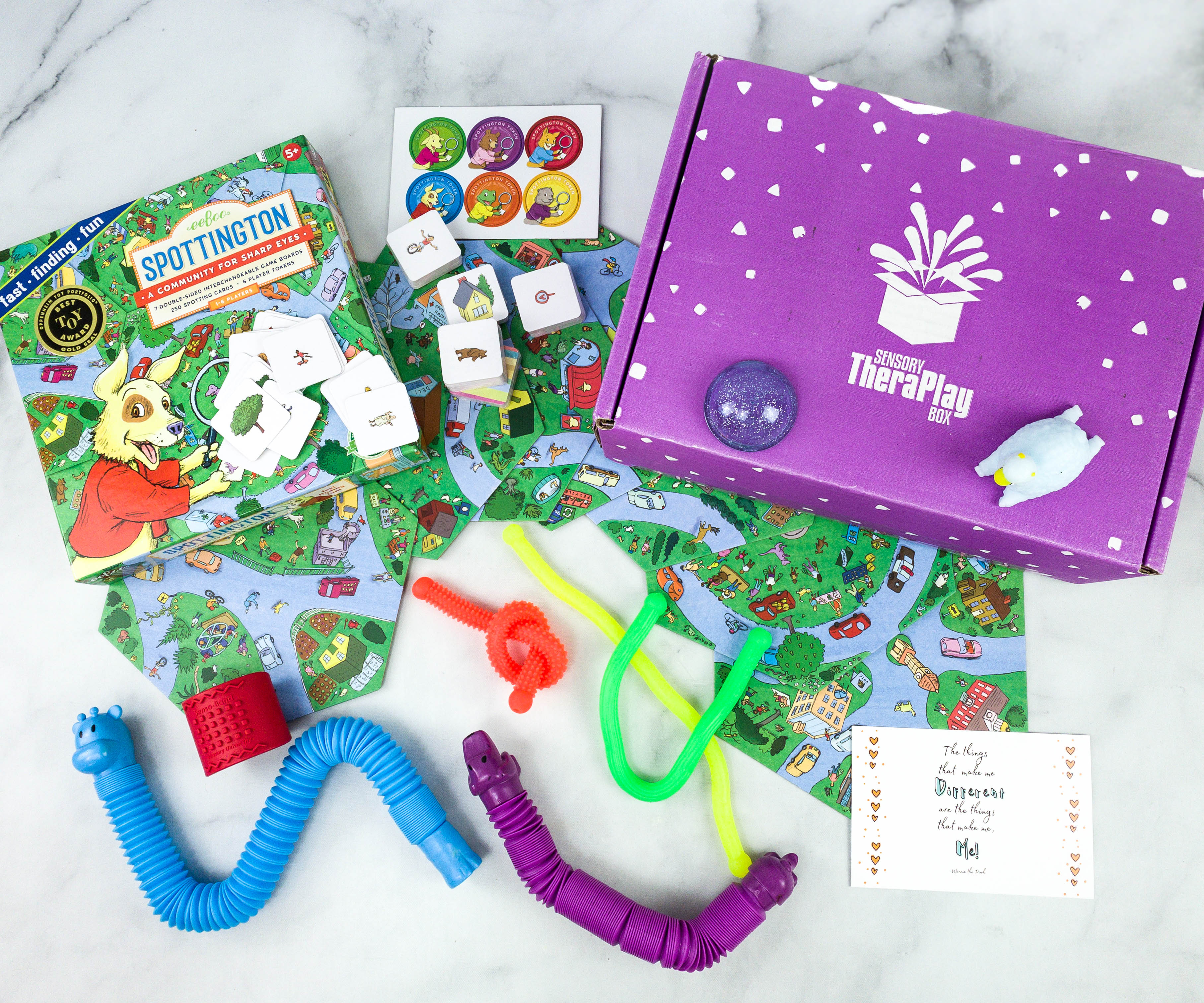 Sensory TheraPlay Box August 2022 Review + Coupon