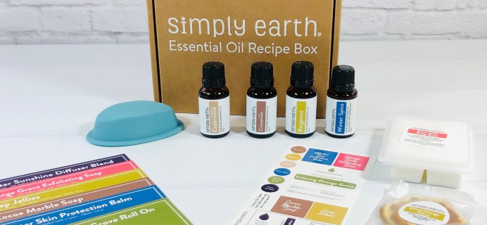 Simply Earth December 2020 Subscription Box Review + Coupons