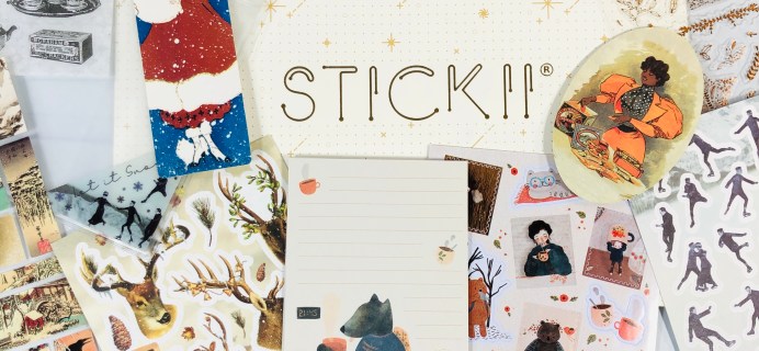 STICKII Club November 2020 Subscription Box Review – Vintage Pack!