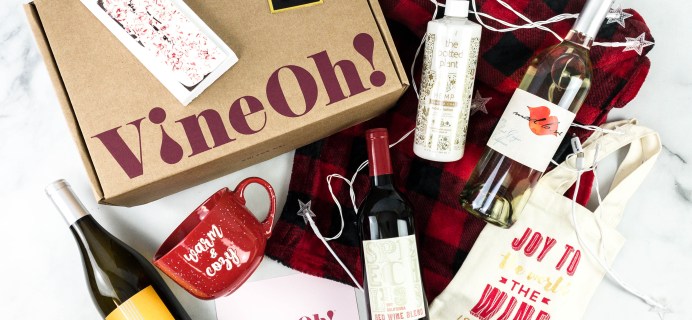 VineOh! Box Cyber Monday Coupon: FREE Wine for Life + FREE Tote or Bonus Wine + FREE Shipping!