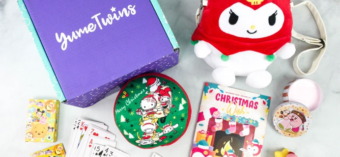 YumeTwins December 2020 Subscription Box Review + Coupon