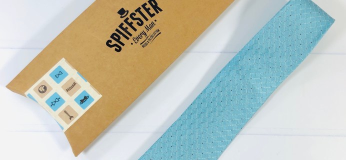 Spiffster Tie Subscription November 2020 Review & Coupon