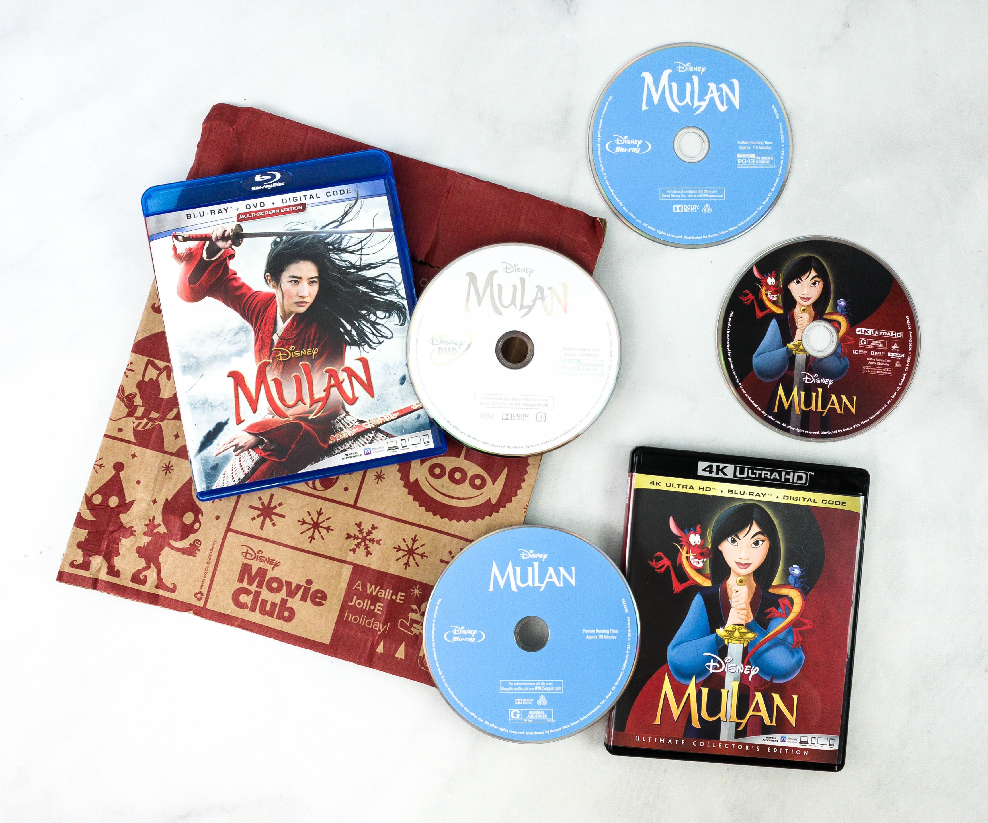 Mulan Collection (Blu-ray + DVD + Digital Code) 