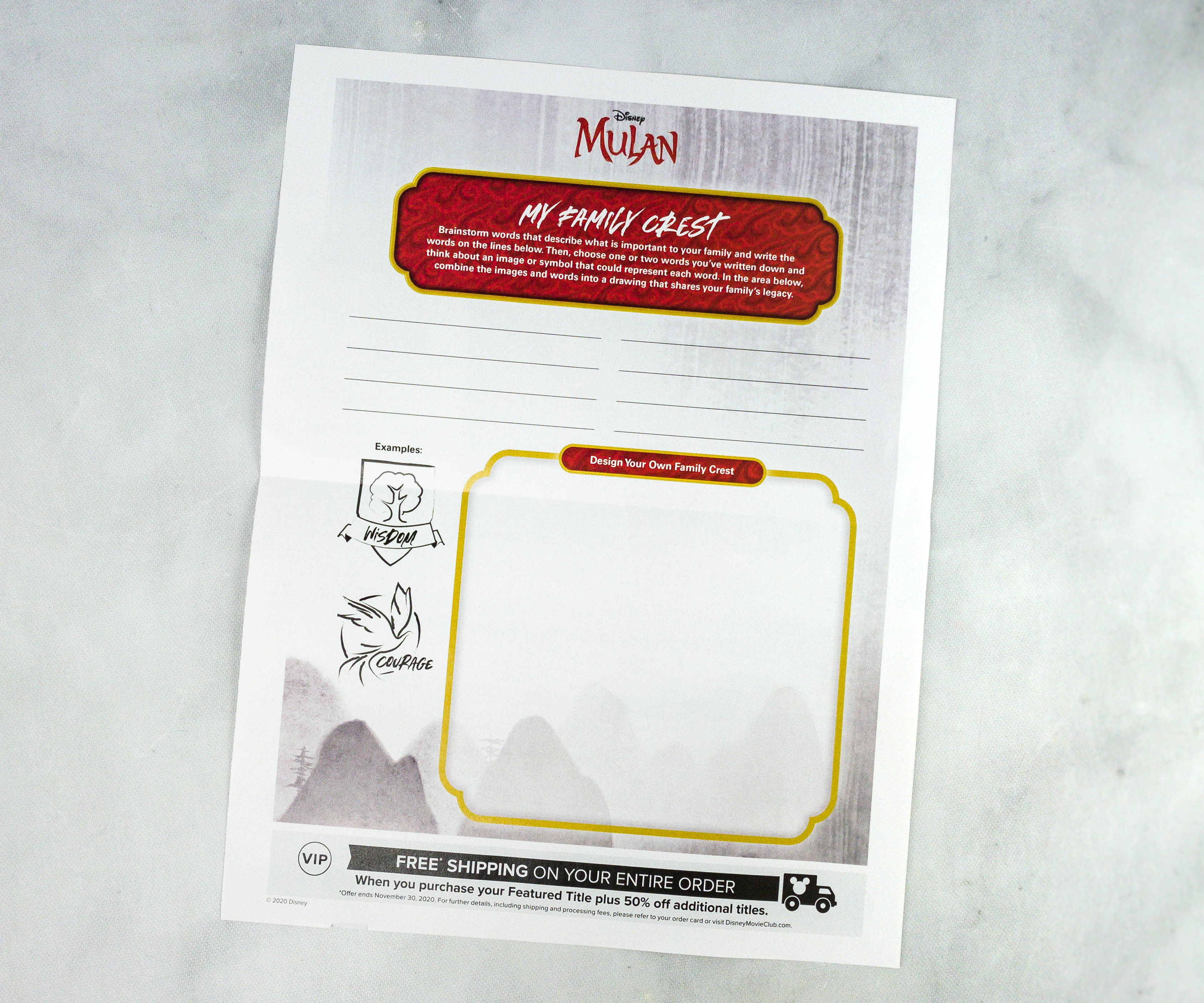 Disney Movie Club MULAN Review + Coupon - Hello Subscription