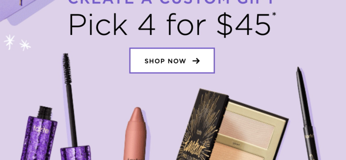 Tarte Create A Custom Gift – TWO DAYS ONLY!