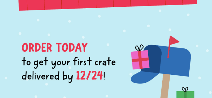 Last Chance for KiwiCo Holiday Delivery!
