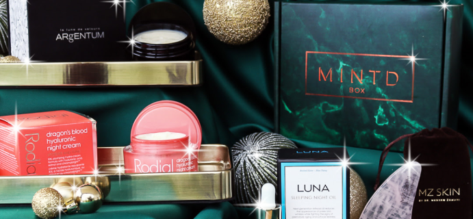 MINTD Box Year End Sale: Get Up to £30 off Subscriptions + FREE Gift!