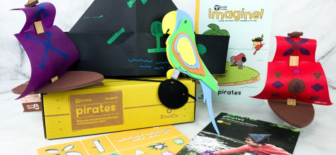 KiwiCo Koala Crate PIRATES Box Review & Coupon