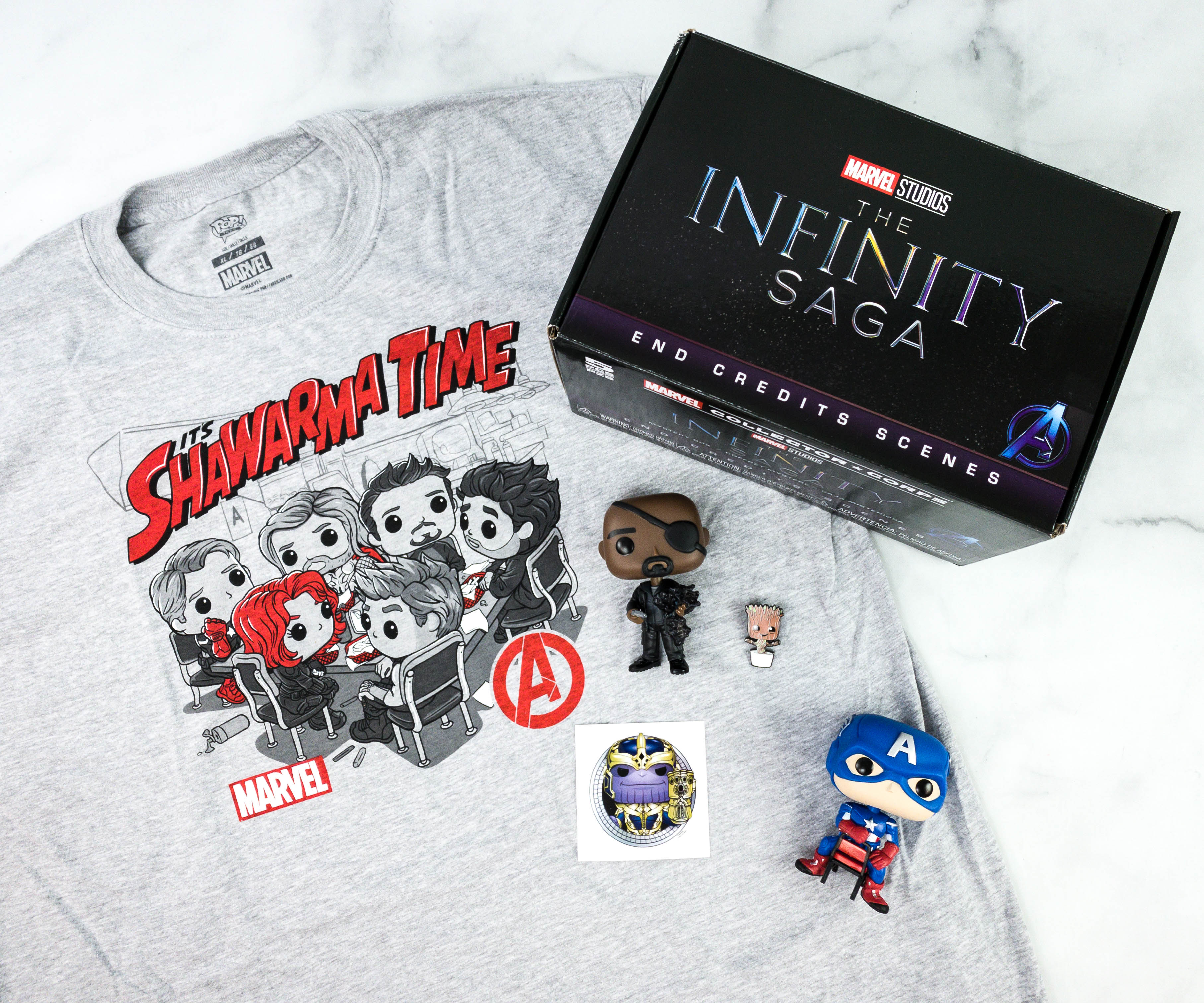 infinity saga marvel collector corps