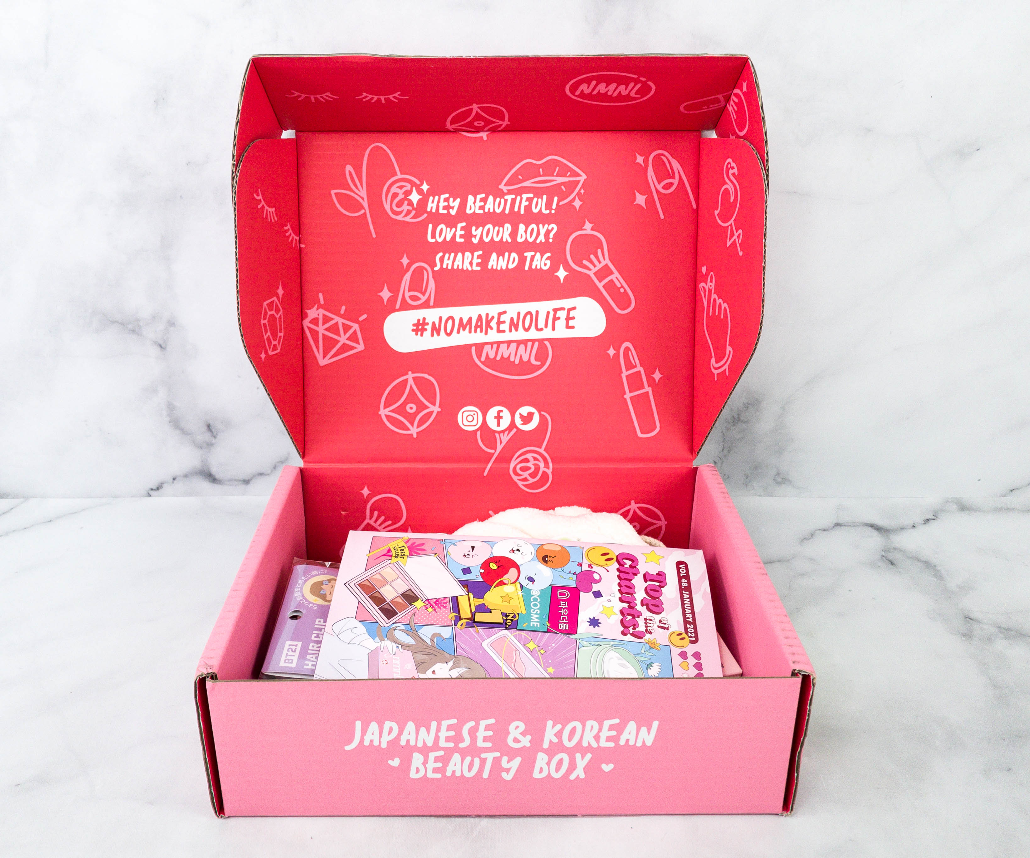 nmnl (nomakenolife) Review + Coupon January 2021 Hello Subscription