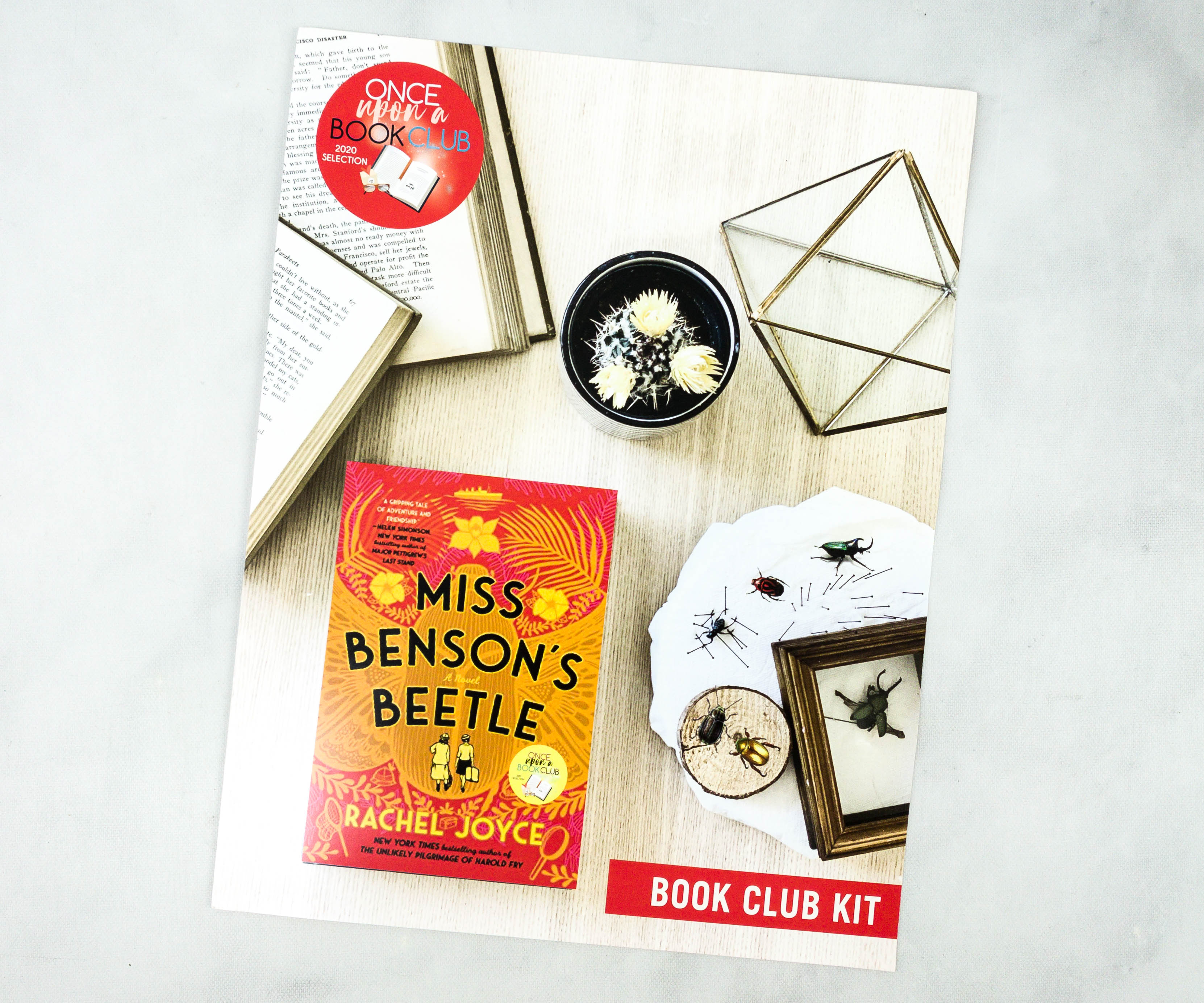 Once Upon a Book Club Review + Coupon November 2020 Adult Box Hello Subscription
