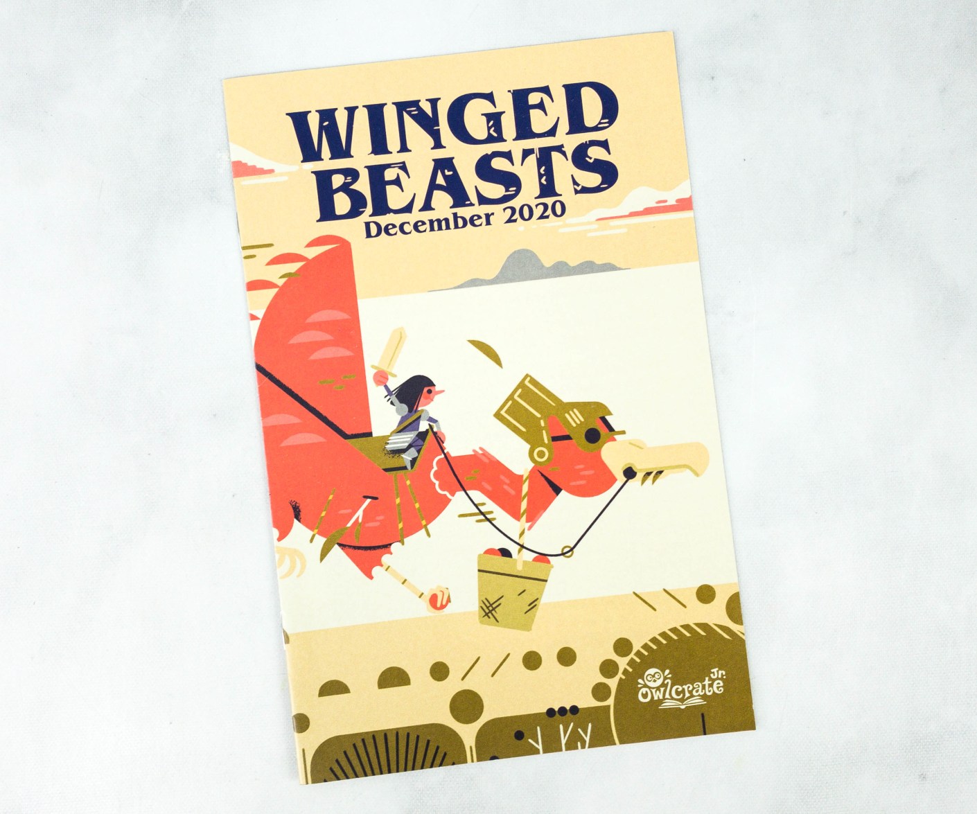 OwlCrate Jr. December 2020 Box Review & Coupon WINGED BEASTS! Hello