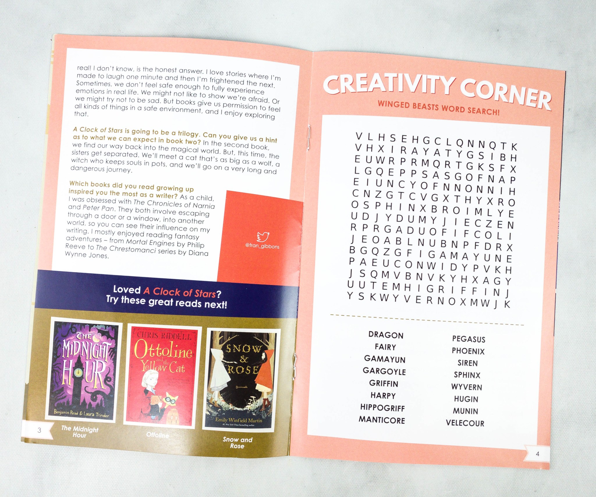 OwlCrate Jr. December 2020 Box Review & Coupon WINGED BEASTS! Hello