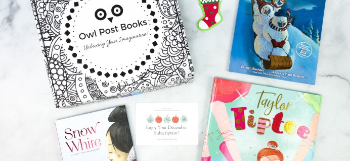 Owl Post Books Imagination Box December 2020 Subscription Box Review + Coupon