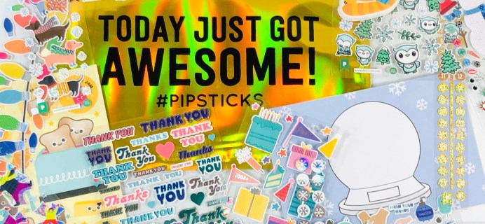 Pipsticks Kids Club Classic December 2020 Subscription Box Review + Coupon!