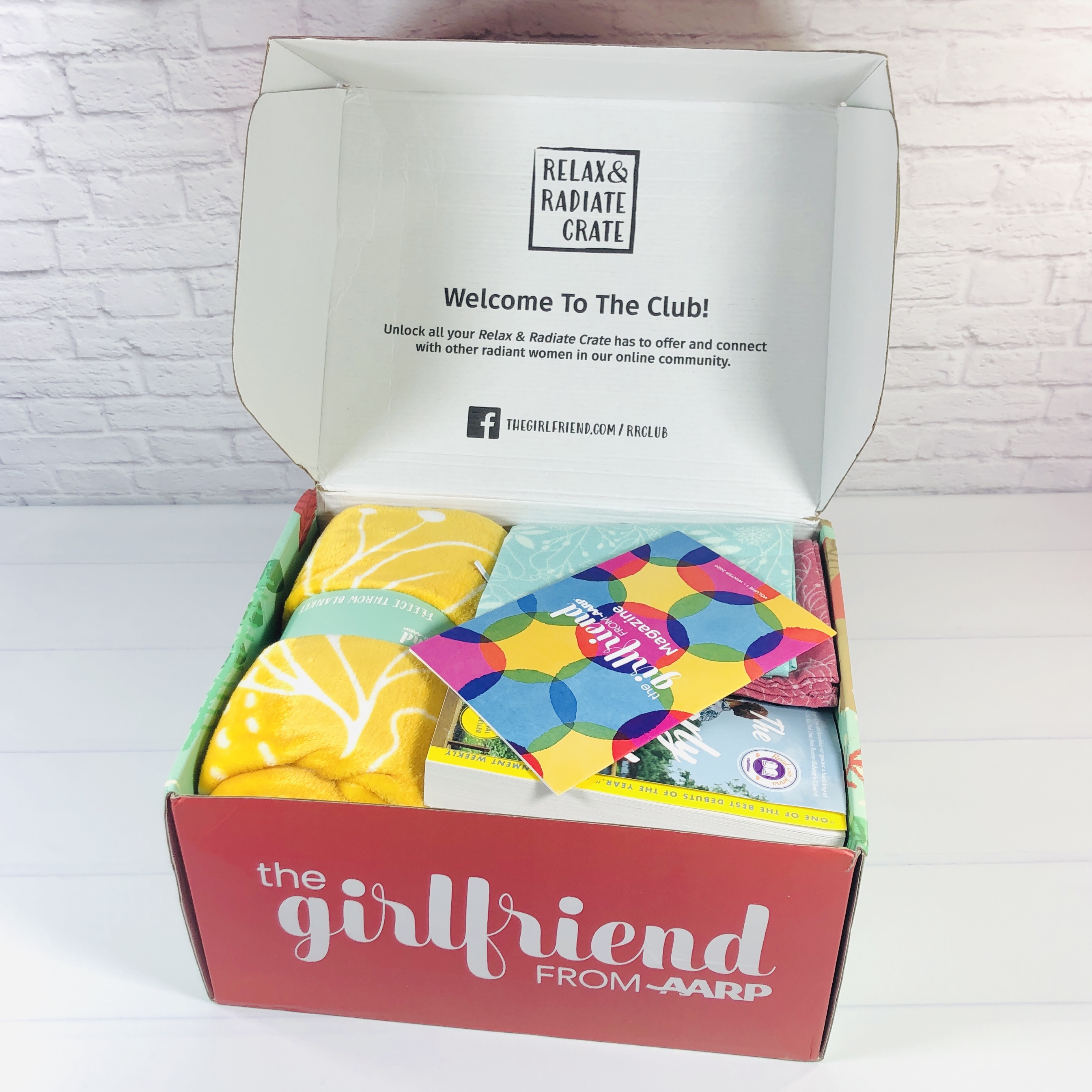 Relax & Radiate Crate Winter 2020 Subscription Box Review Hello