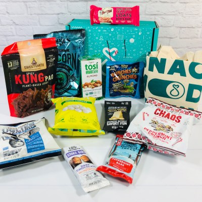 SnackSack Subscription Box Review & Coupon – December 2020 Classic
