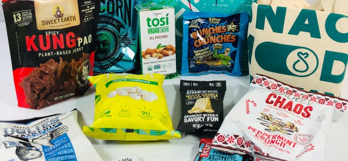 SnackSack Subscription Box Review & Coupon – December 2020 Classic