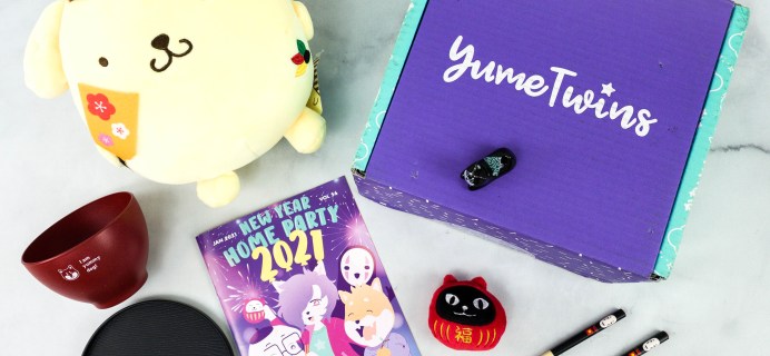 YumeTwins January 2021 Subscription Box Review + Coupon