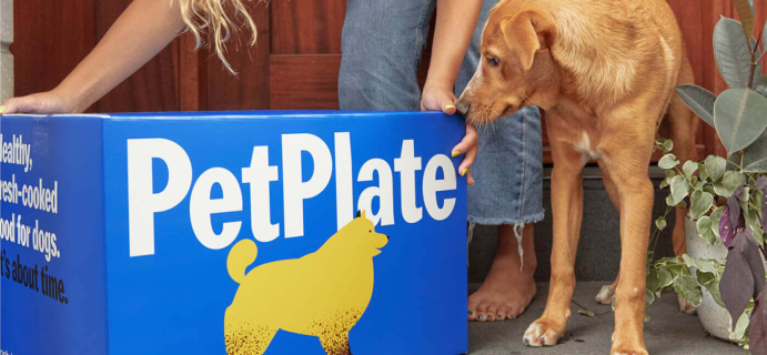 PetPlate Coupon: FREE Treats or Supplements With First Box Fresh Dog Meals!