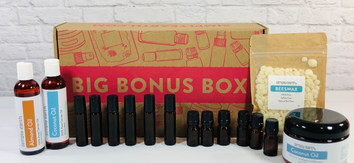 Simply Earth Big Bonus Box Review + Coupon – Spring 2021