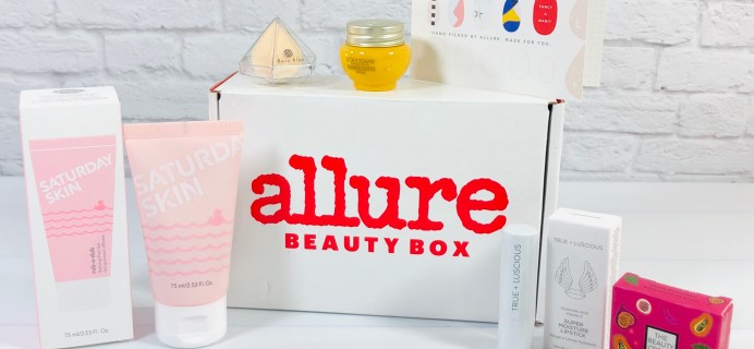 Allure Beauty Box January 2021 Review & Coupon
