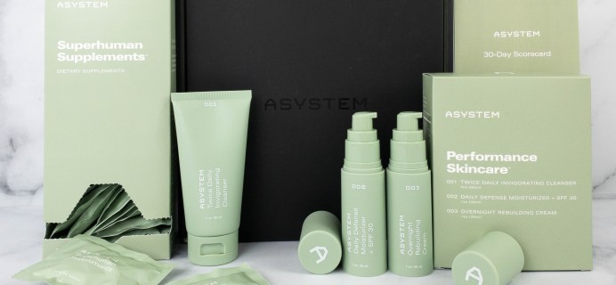 ASYSTEM Subscription Box Review + Coupon – TOTALBODY MEN’S ESSENTIAL SYSTEM