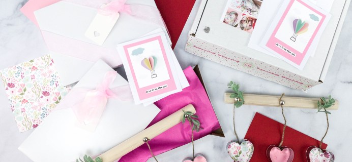 Confetti Grace January-February 2021 Craft Subscription Box Review