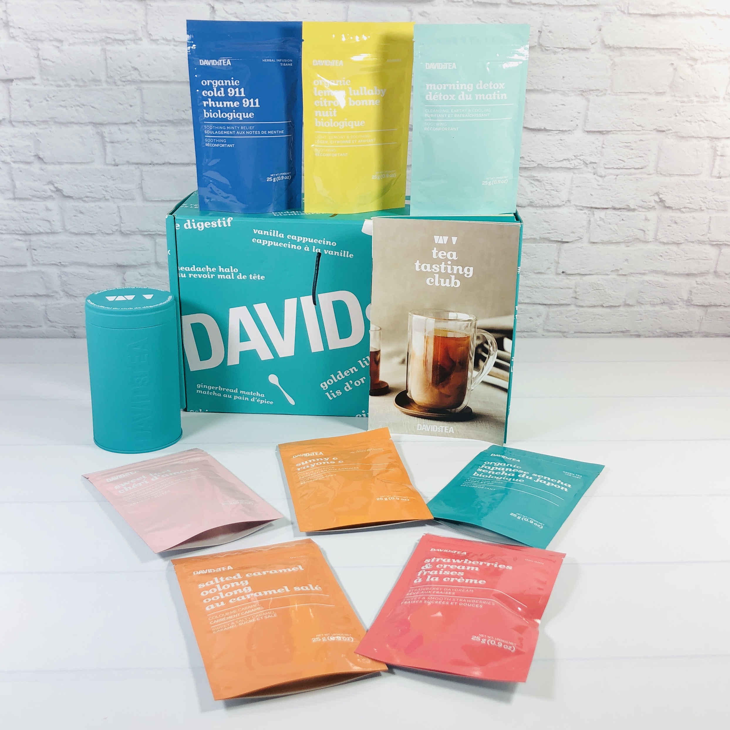 A Look At David's Tea Tasting Club Subscription Box Hello Subscription