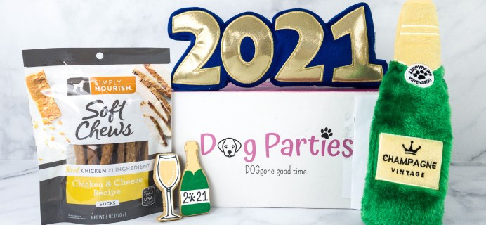 Dog Parties Subscription Box Review –  January 2021
