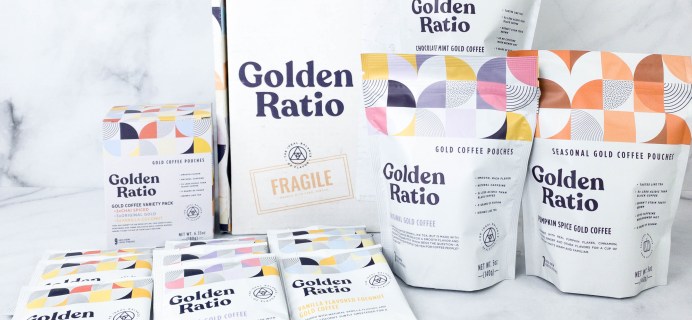 Golden Ratio Coffee Subscription Box Review + Coupon