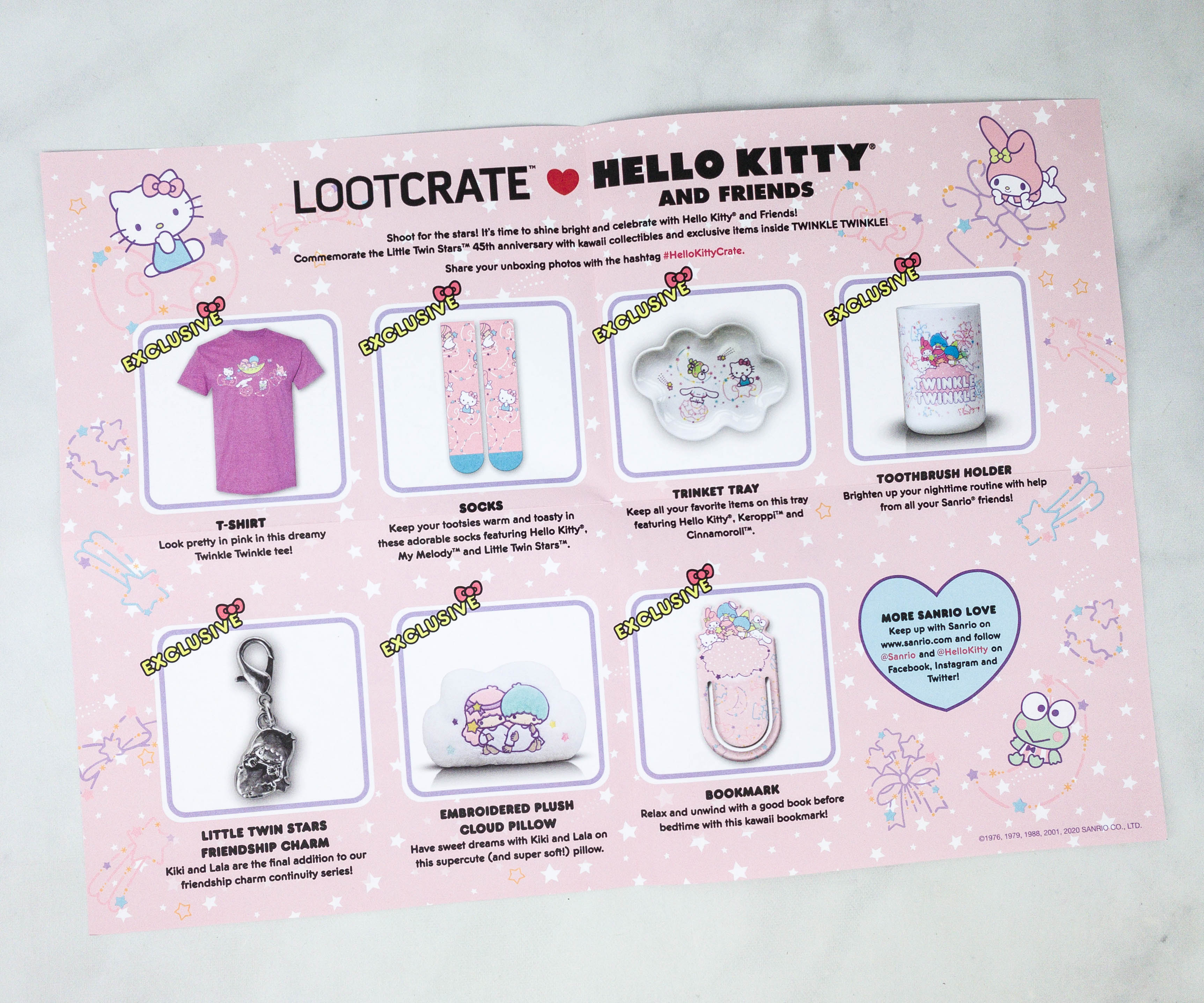 Glow - Hello Kitty and Friends' Prints