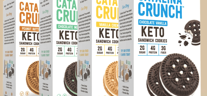 New Catalina Crunch Keto Sandwich Cookie Flavors Available Now + Coupon!