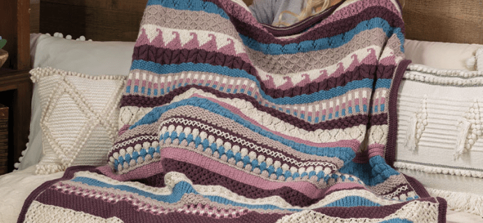 Annie’s Knit Striped Afghan Club Coupon: Get 50% Off!