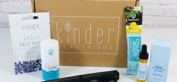 Kinder Beauty Box January 2021 Review + Coupon – TLC2021