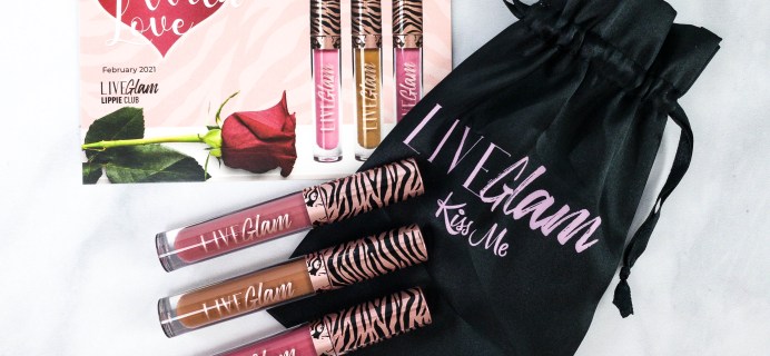 LiveGlam Lippie Club February 2021 Review + FREE Lipstick Coupon!