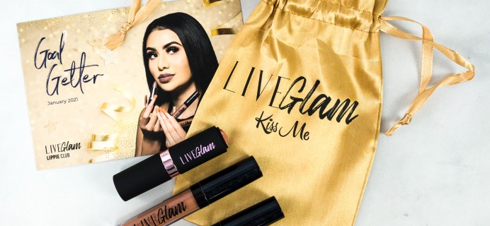 LiveGlam Lippie Club January 2021 Review + FREE Lipstick Coupon!